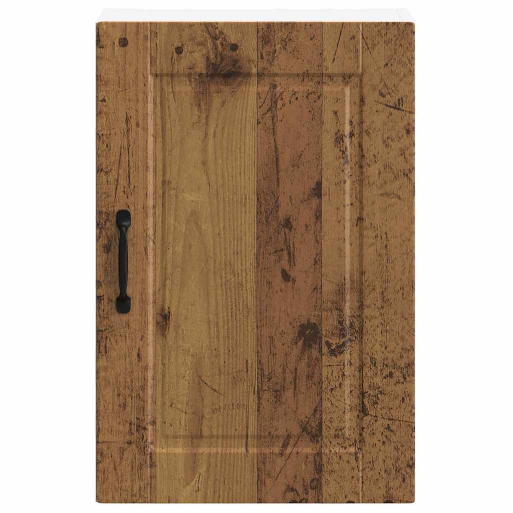 Keukenbovenkast Porto bewerkt hout oud houtkleurig is nu te koop bij PeponiXL, paradijselijk wonen!