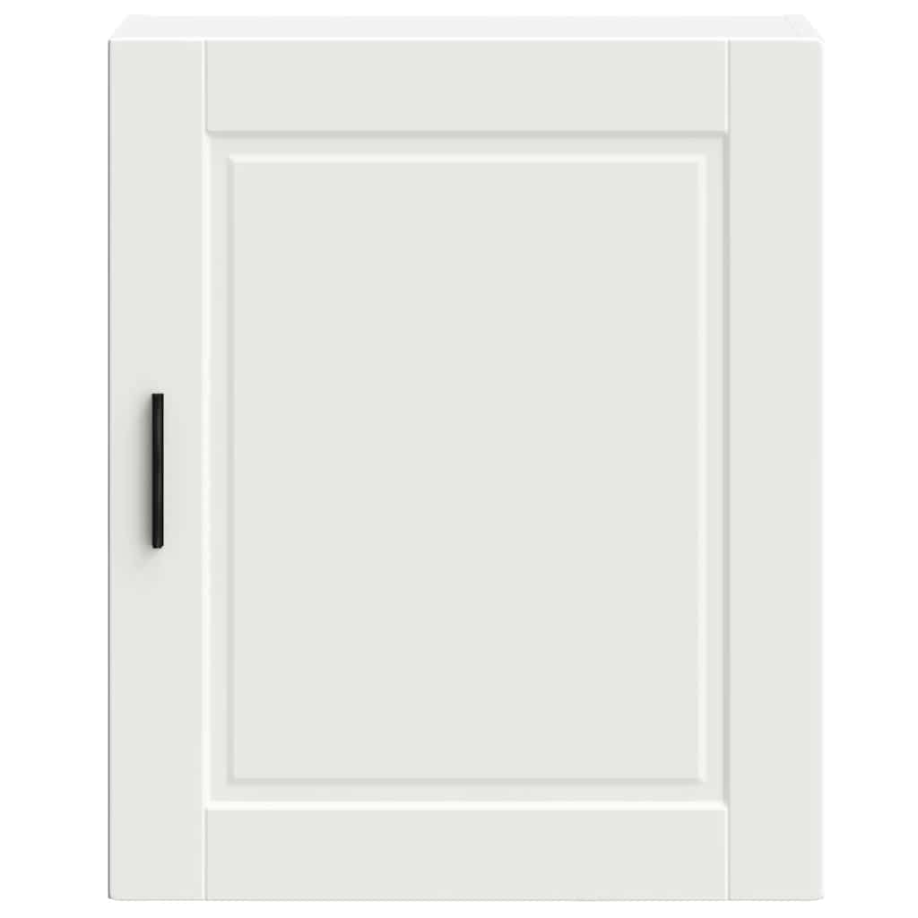Keukenbovenkasten 2 st Porto bewerkt hout wit is nu te koop bij PeponiXL, paradijselijk wonen!