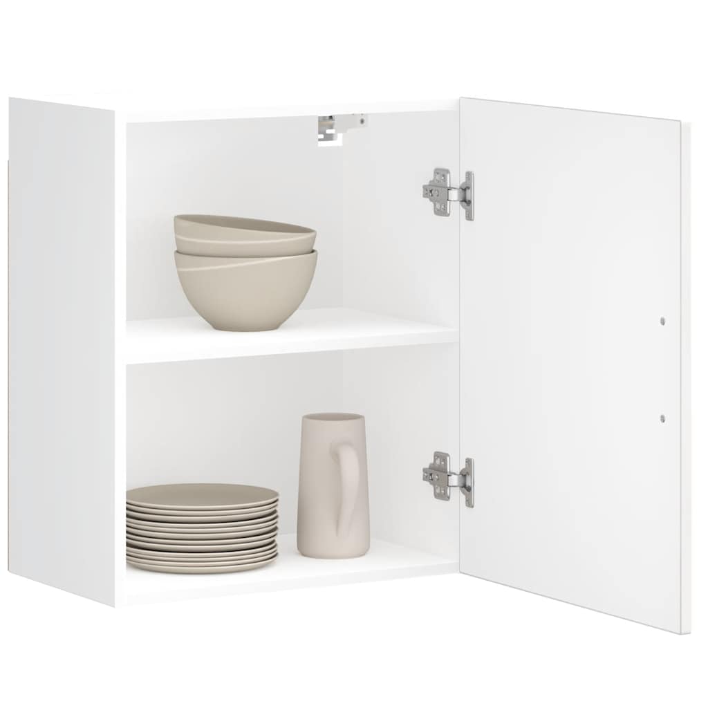 Keukenbovenkast Porto bewerkt hout hoogglans wit is nu te koop bij PeponiXL, paradijselijk wonen!