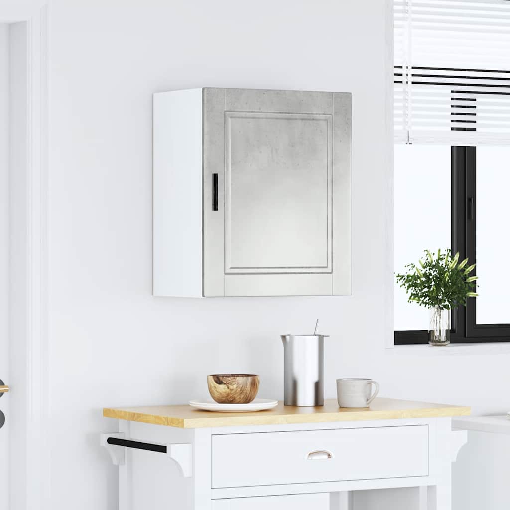 Keukenbovenkast Porto bewerkt hout betongrijs is nu te koop bij PeponiXL, paradijselijk wonen!