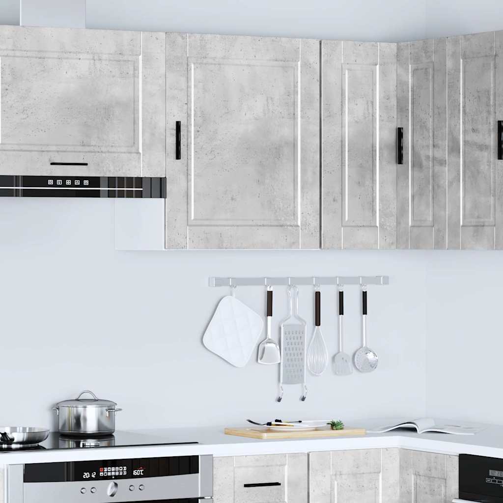 Keukenbovenkast Porto bewerkt hout betongrijs is nu te koop bij PeponiXL, paradijselijk wonen!