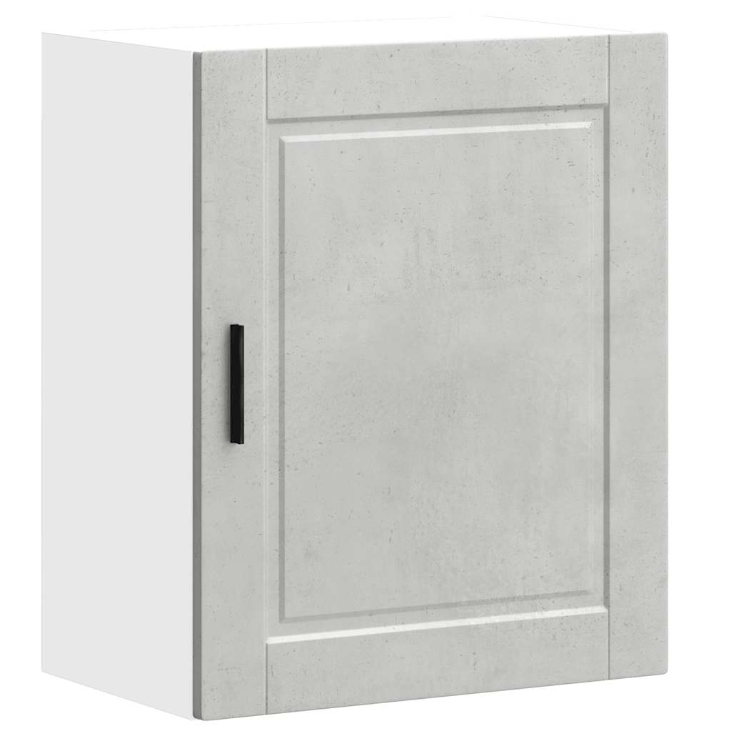 Keukenbovenkasten 2 st Porto bewerkt hout betongrijs is nu te koop bij PeponiXL, paradijselijk wonen!