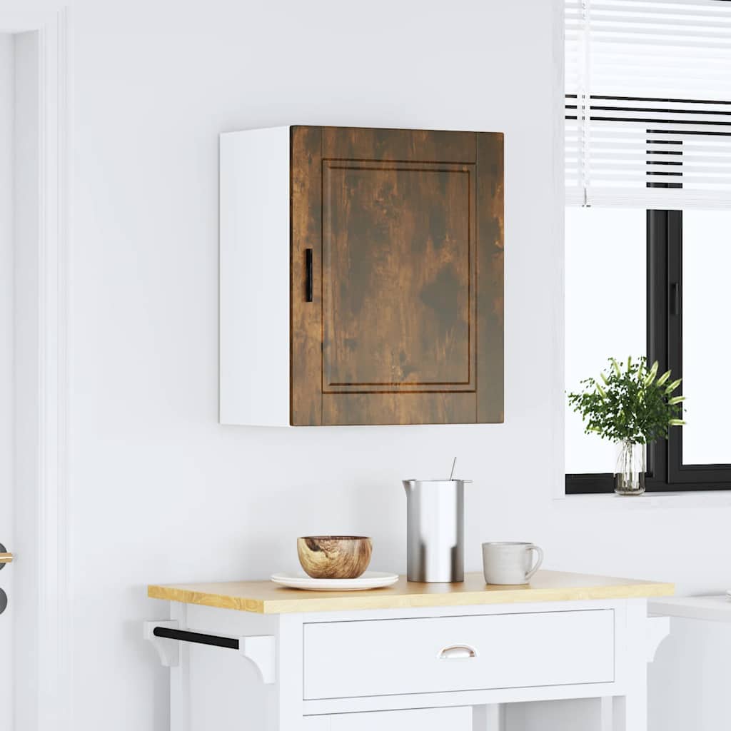 Keukenbovenkast Porto bewerkt hout gerookt eikenkleurig is nu te koop bij PeponiXL, paradijselijk wonen!