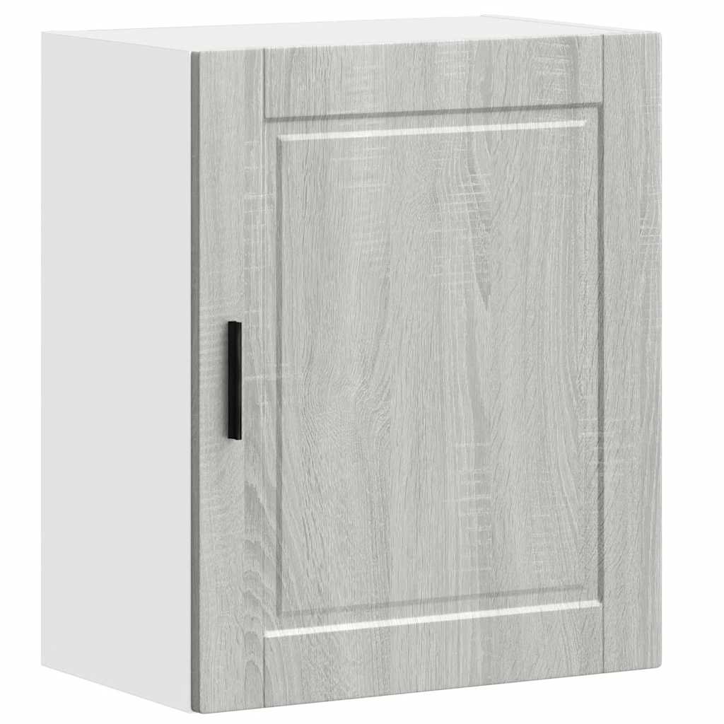 Keukenbovenkast Porto bewerkt hout grijs sonoma eiken is nu te koop bij PeponiXL, paradijselijk wonen!