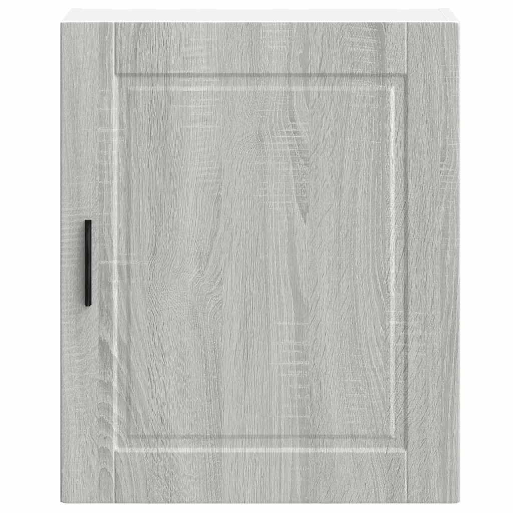 Keukenbovenkast Porto bewerkt hout grijs sonoma eiken is nu te koop bij PeponiXL, paradijselijk wonen!