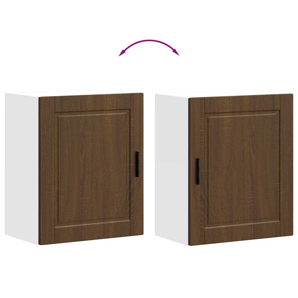 Keukenbovenkast Porto bewerkt hout bruin eikenkleur is nu te koop bij PeponiXL, paradijselijk wonen!