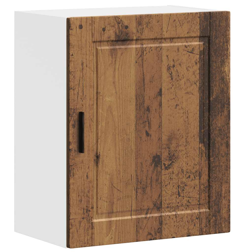 Keukenbovenkast Porto bewerkt hout oud houtkleurig is nu te koop bij PeponiXL, paradijselijk wonen!