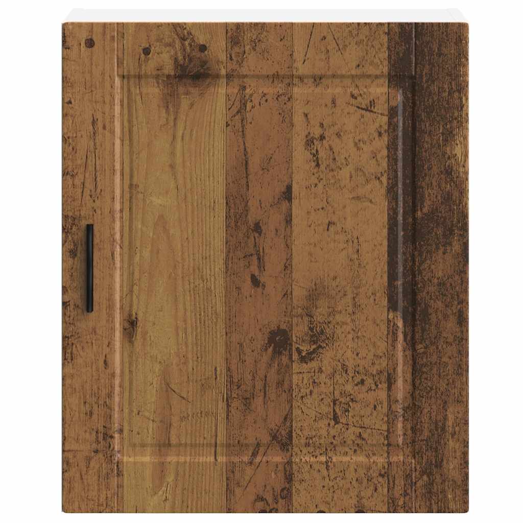 Keukenbovenkast Porto bewerkt hout oud houtkleurig is nu te koop bij PeponiXL, paradijselijk wonen!