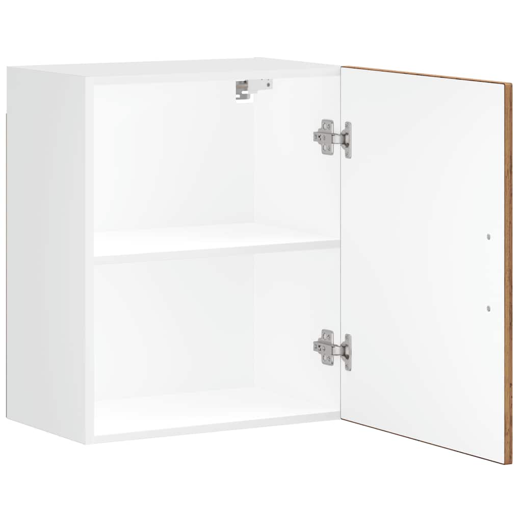 Keukenbovenkast Porto bewerkt hout oud houtkleurig is nu te koop bij PeponiXL, paradijselijk wonen!