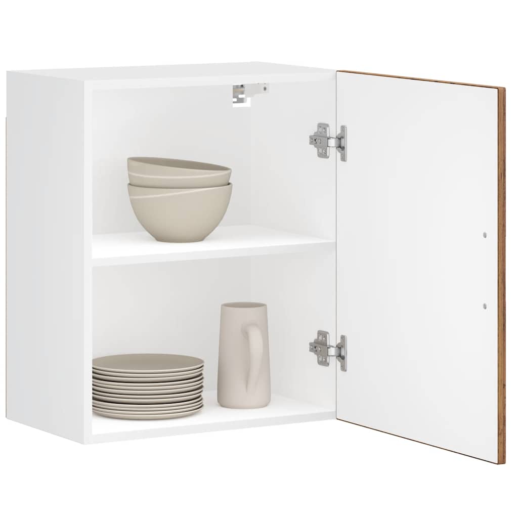 Keukenbovenkast Porto bewerkt hout oud houtkleurig is nu te koop bij PeponiXL, paradijselijk wonen!