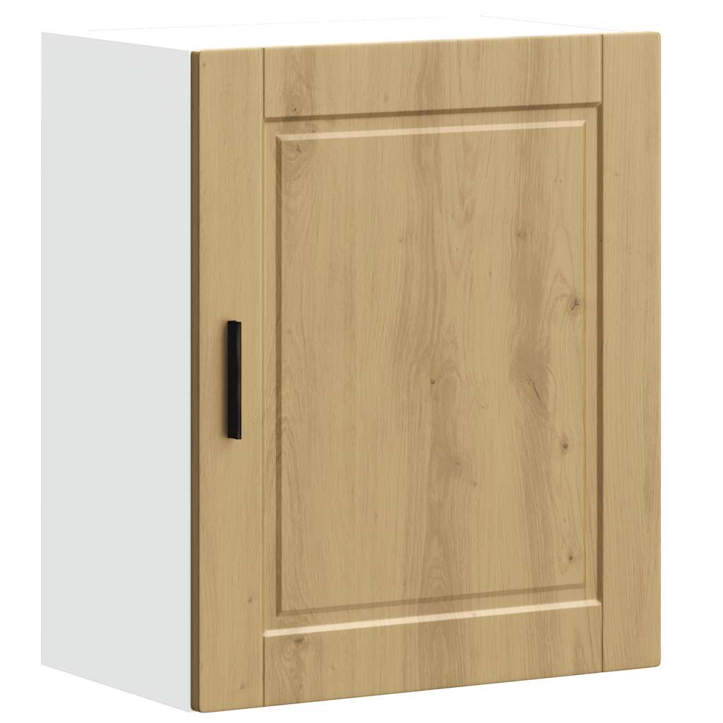 Keukenbovenkasten 2 st Porto bewerkt hout artisanaal eikenkleur is nu te koop bij PeponiXL, paradijselijk wonen!