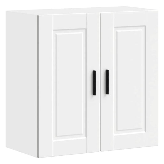 Keukenwandkast Porto bewerkt hout wit is nu te koop bij PeponiXL, paradijselijk wonen!