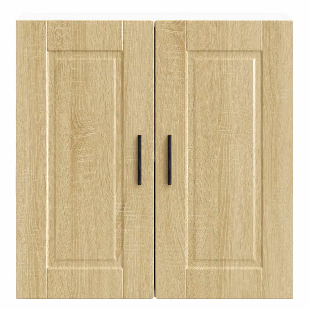 Keukenbovenkast Porto bewerkt hout sonoma eikenkleurig is nu te koop bij PeponiXL, paradijselijk wonen!