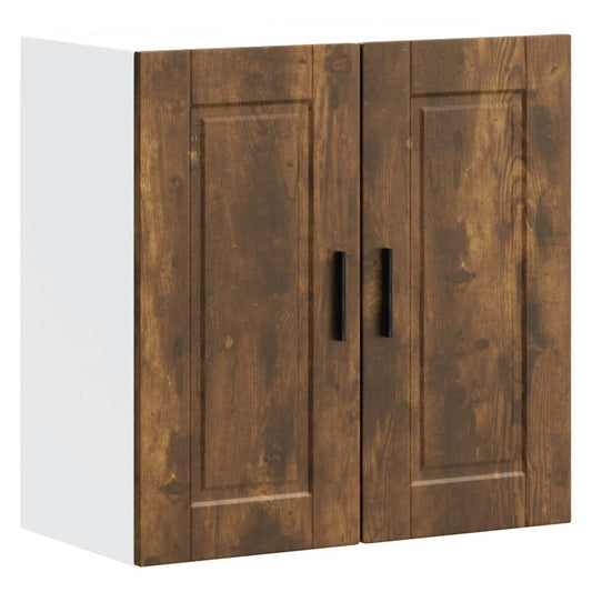 Keukenbovenkast Porto bewerkt hout gerookt eikenkleurig is nu te koop bij PeponiXL, paradijselijk wonen!