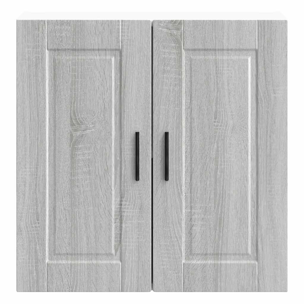 Keukenbovenkast Porto bewerkt hout grijs sonoma eiken is nu te koop bij PeponiXL, paradijselijk wonen!