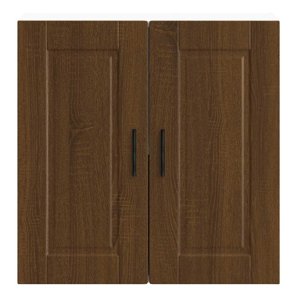 Keukenbovenkast Porto bewerkt hout bruin eikenkleur is nu te koop bij PeponiXL, paradijselijk wonen!