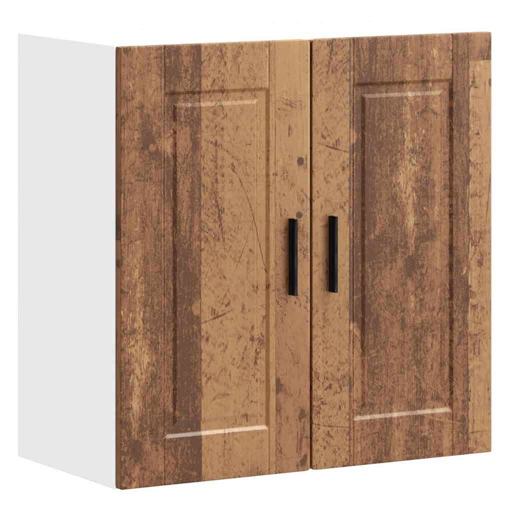 Keukenbovenkast Porto bewerkt hout oud houtkleurig is nu te koop bij PeponiXL, paradijselijk wonen!