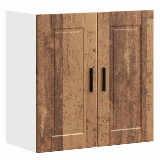 Keukenbovenkast Porto bewerkt hout oud houtkleurig is nu te koop bij PeponiXL, paradijselijk wonen!
