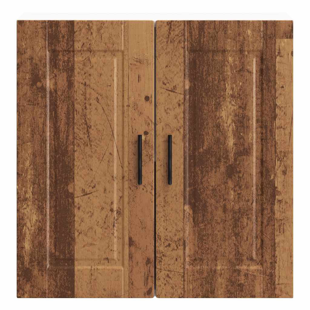 Keukenbovenkast Porto bewerkt hout oud houtkleurig is nu te koop bij PeponiXL, paradijselijk wonen!