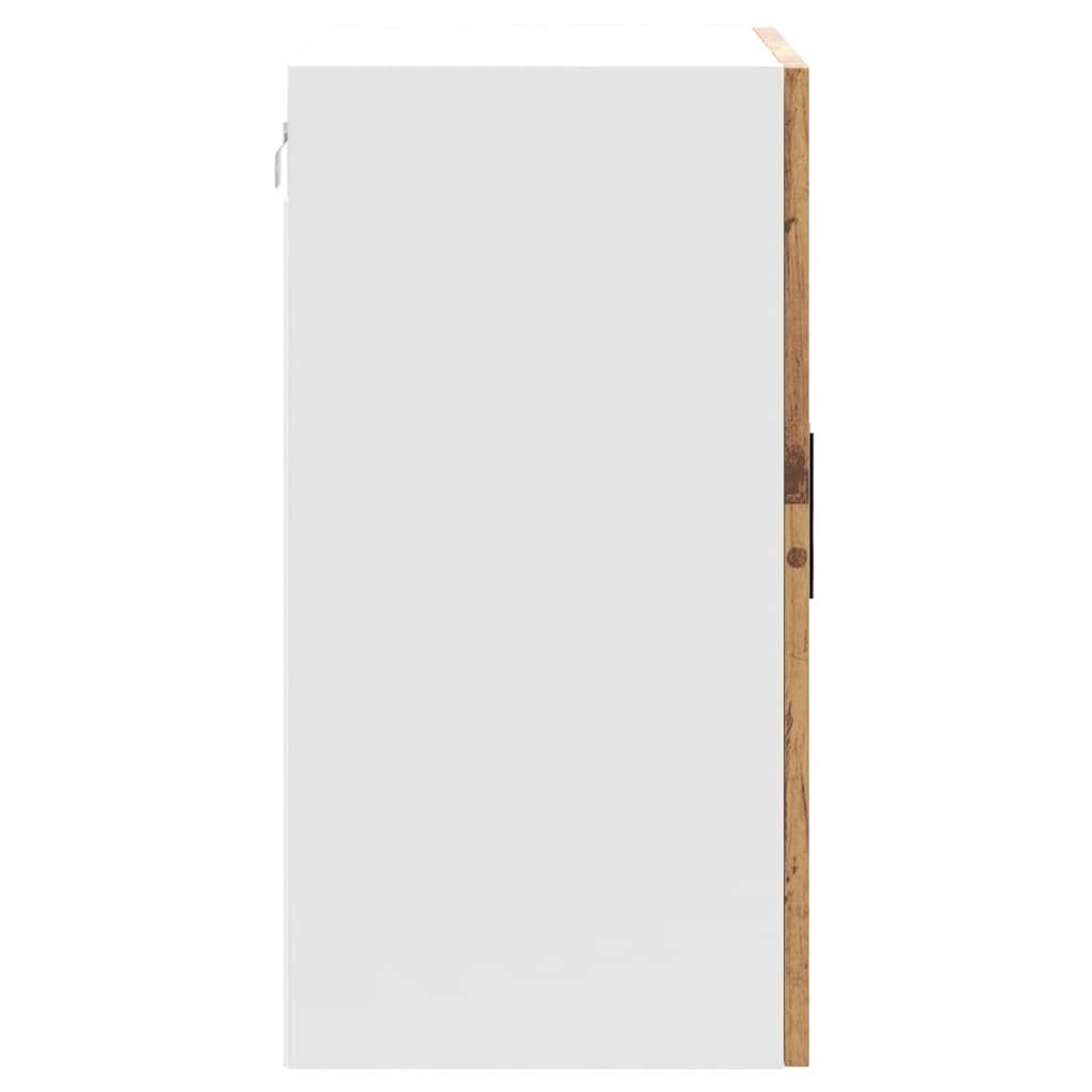 Keukenbovenkast Porto bewerkt hout oud houtkleurig is nu te koop bij PeponiXL, paradijselijk wonen!