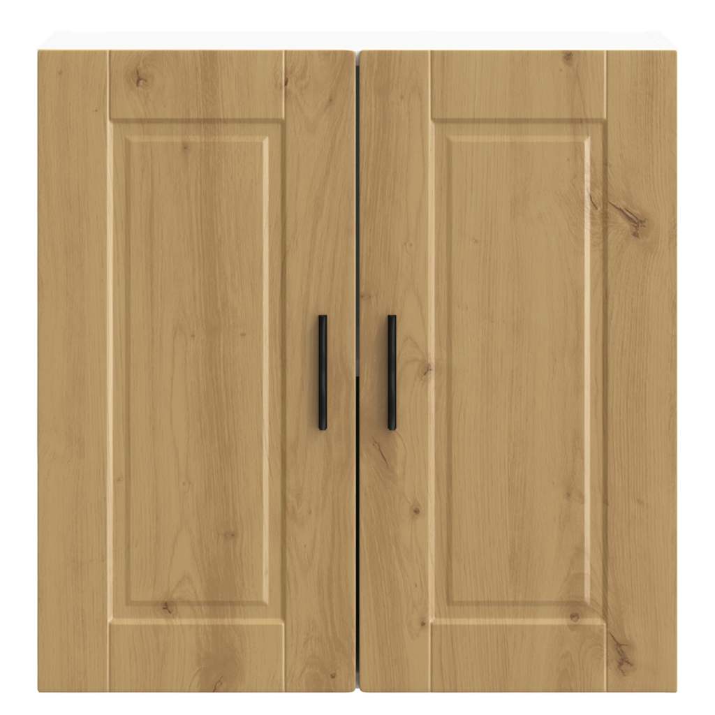 Keukenbovenkast Porto bewerkt hout artisanaal eikenkleur is nu te koop bij PeponiXL, paradijselijk wonen!