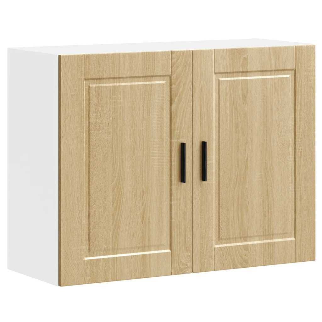 Keukenbovenkast Porto bewerkt hout sonoma eikenkleurig is nu te koop bij PeponiXL, paradijselijk wonen!