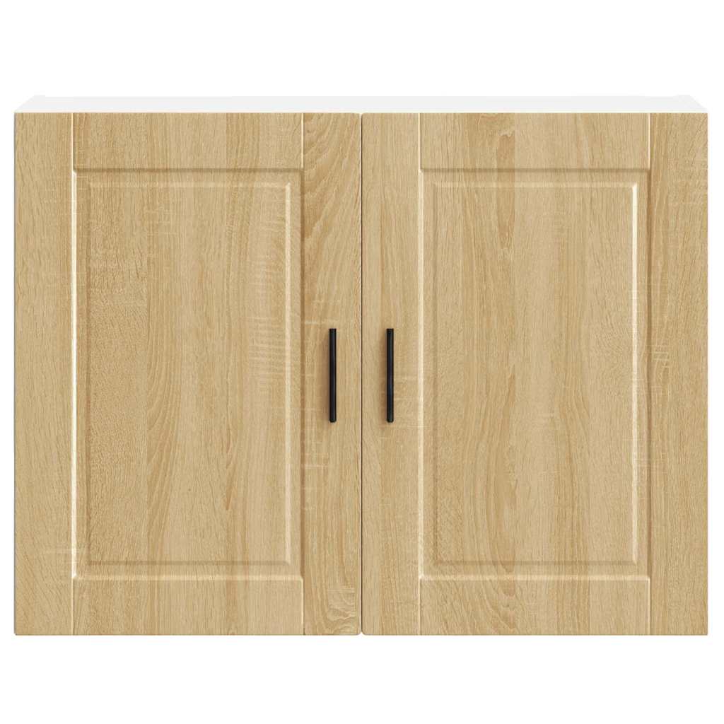 Keukenbovenkast Porto bewerkt hout sonoma eikenkleurig is nu te koop bij PeponiXL, paradijselijk wonen!