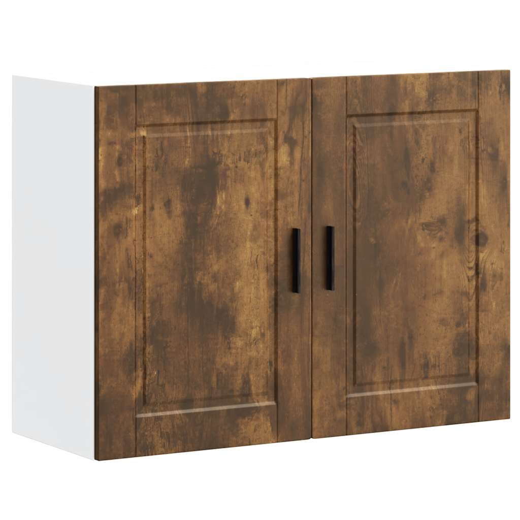 Keukenbovenkast Porto bewerkt hout gerookt eikenkleurig is nu te koop bij PeponiXL, paradijselijk wonen!