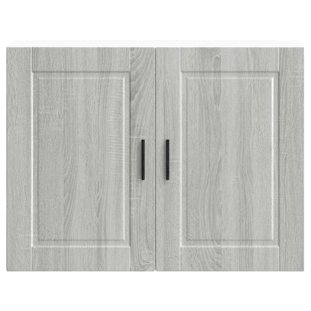 Keukenbovenkast Porto bewerkt hout grijs sonoma eiken is nu te koop bij PeponiXL, paradijselijk wonen!