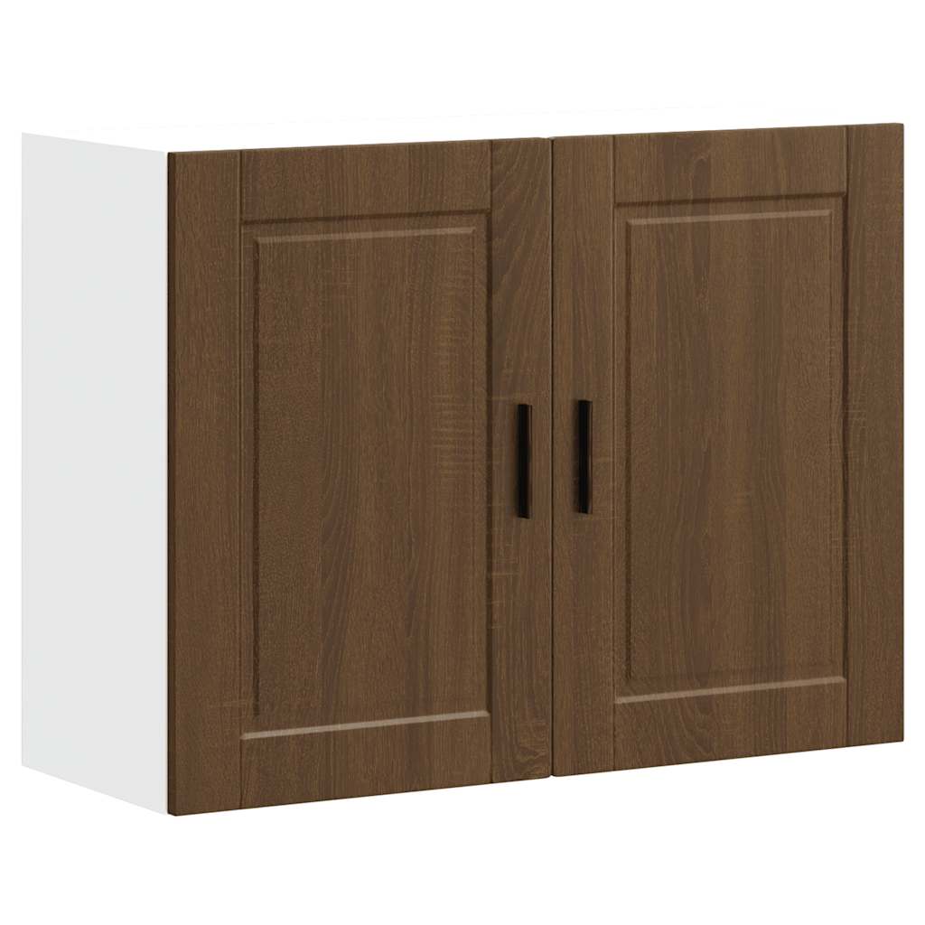 Keukenbovenkast Porto bewerkt hout bruin eikenkleur is nu te koop bij PeponiXL, paradijselijk wonen!