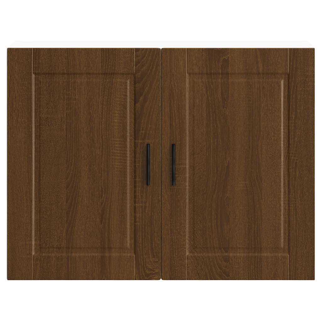 Keukenbovenkast Porto bewerkt hout bruin eikenkleur is nu te koop bij PeponiXL, paradijselijk wonen!