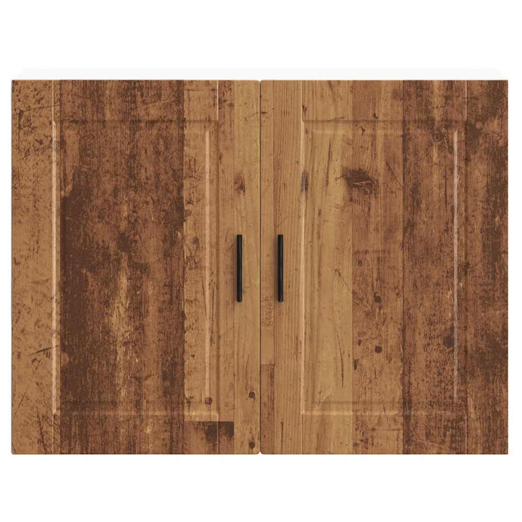 Keukenbovenkast Porto bewerkt hout oud houtkleurig is nu te koop bij PeponiXL, paradijselijk wonen!