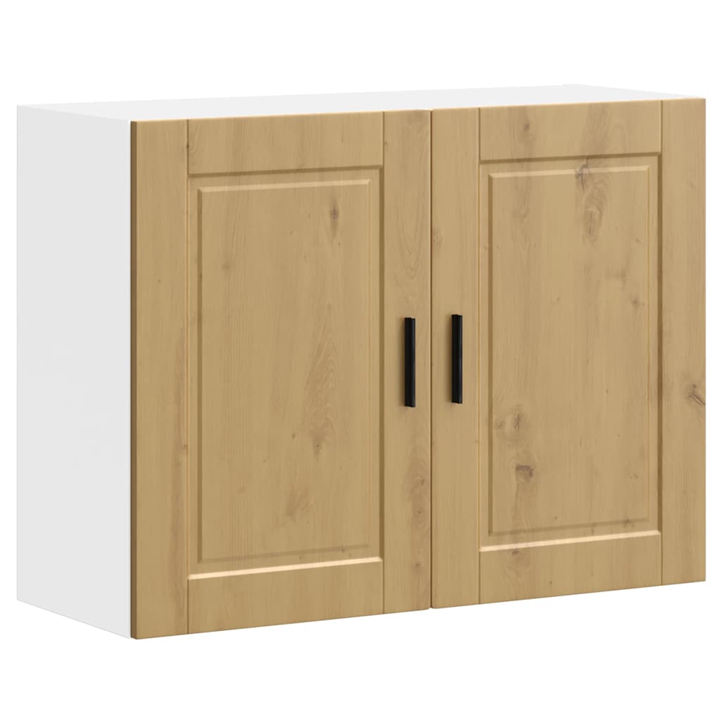 Keukenbovenkast Porto bewerkt hout artisanaal eikenkleur is nu te koop bij PeponiXL, paradijselijk wonen!