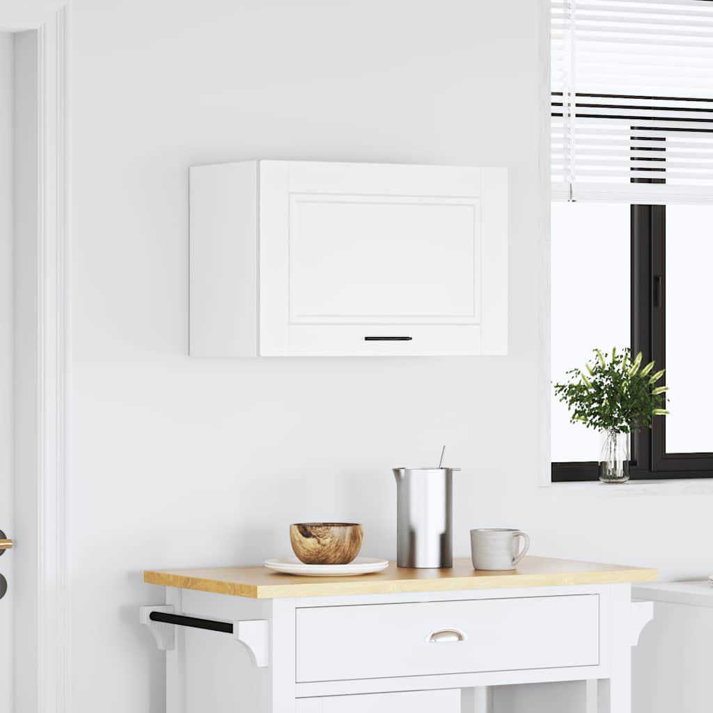 Keukenbovenkast Porto bewerkt hout wit is nu te koop bij PeponiXL, paradijselijk wonen!
