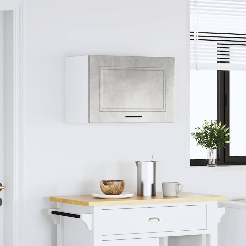 Keukenbovenkast Porto bewerkt hout betongrijs is nu te koop bij PeponiXL, paradijselijk wonen!