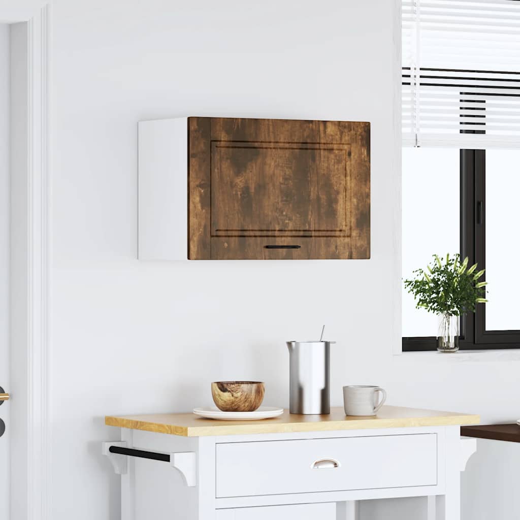 Keukenbovenkast Porto bewerkt hout gerookt eikenkleurig is nu te koop bij PeponiXL, paradijselijk wonen!
