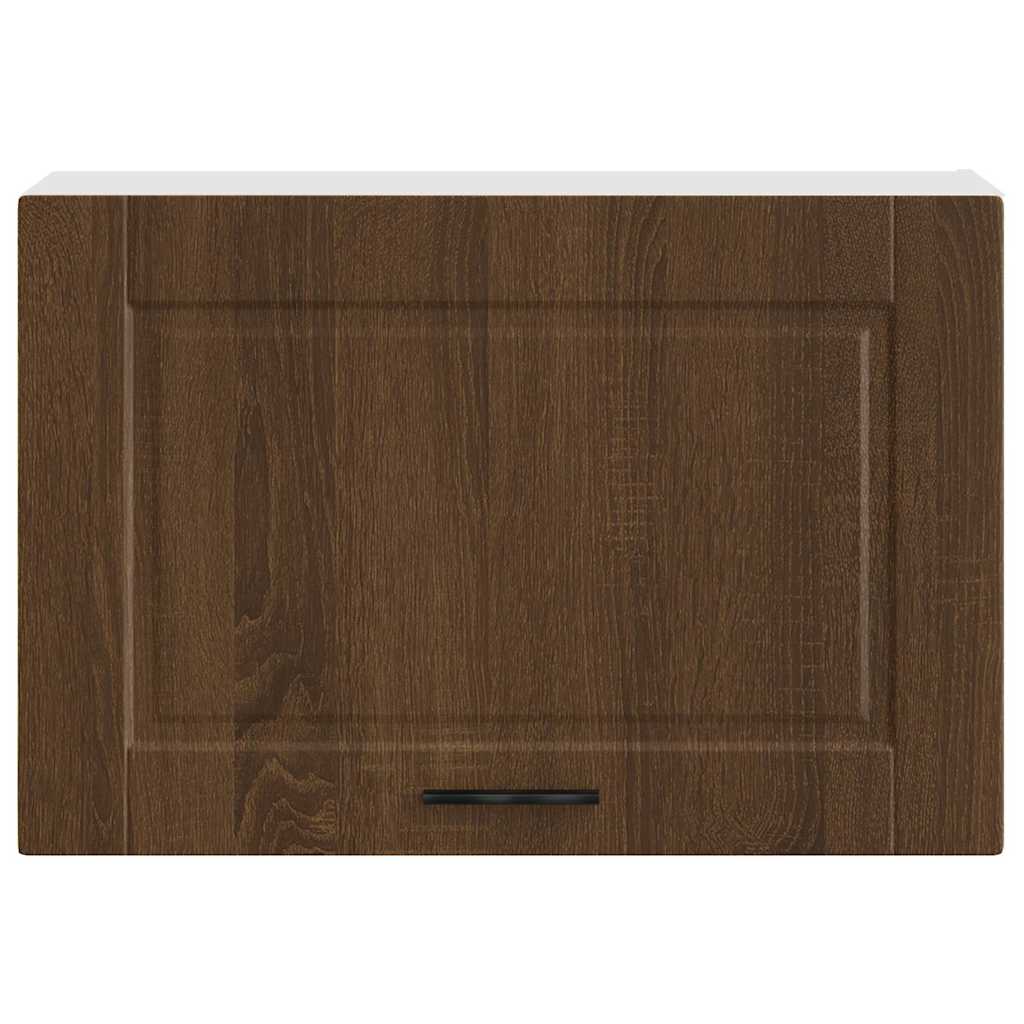Keukenbovenkast Porto bewerkt hout bruin eikenkleur is nu te koop bij PeponiXL, paradijselijk wonen!