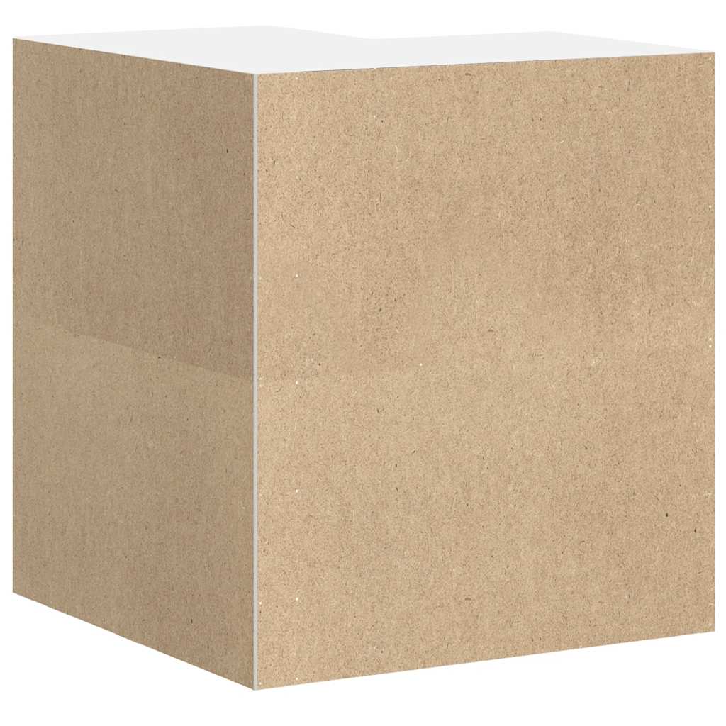 Keukenwandhoekkast Porto bewerkt hout wit is nu te koop bij PeponiXL, paradijselijk wonen!