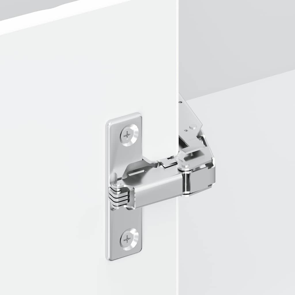 Keukenwandhoekkast Porto bewerkt hout wit is nu te koop bij PeponiXL, paradijselijk wonen!