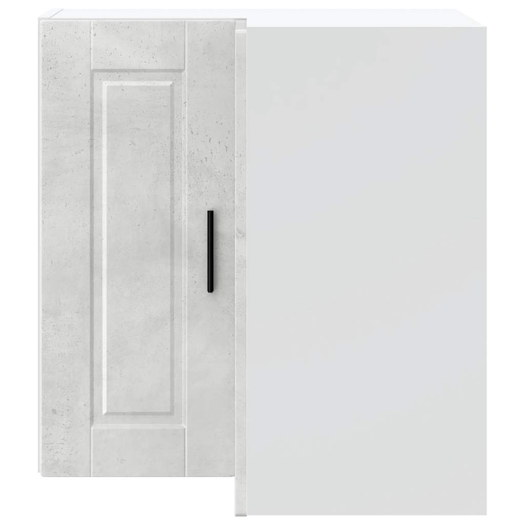 Keuken hoekkast "Porto" bewerkt hout betongrijs is nu te koop bij PeponiXL, paradijselijk wonen!