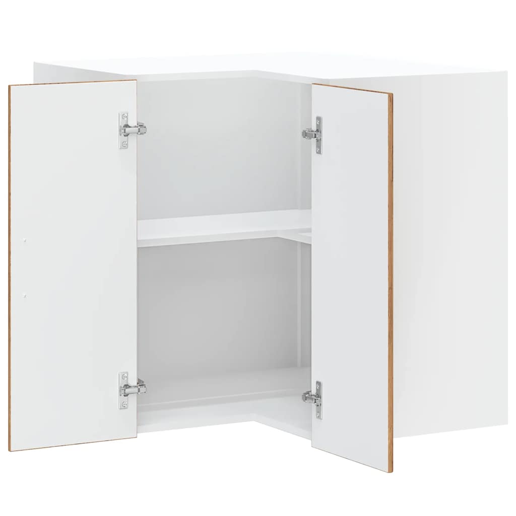 Keuken hoekkast "Porto" bewerkt hout oud houtkleurig is nu te koop bij PeponiXL, paradijselijk wonen!