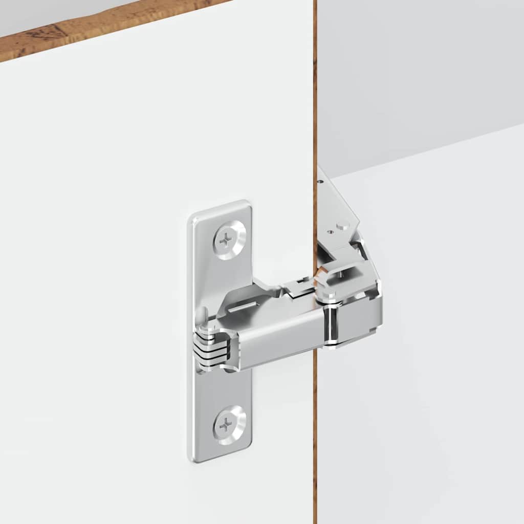 Keuken hoekkast "Porto" bewerkt hout oud houtkleurig is nu te koop bij PeponiXL, paradijselijk wonen!