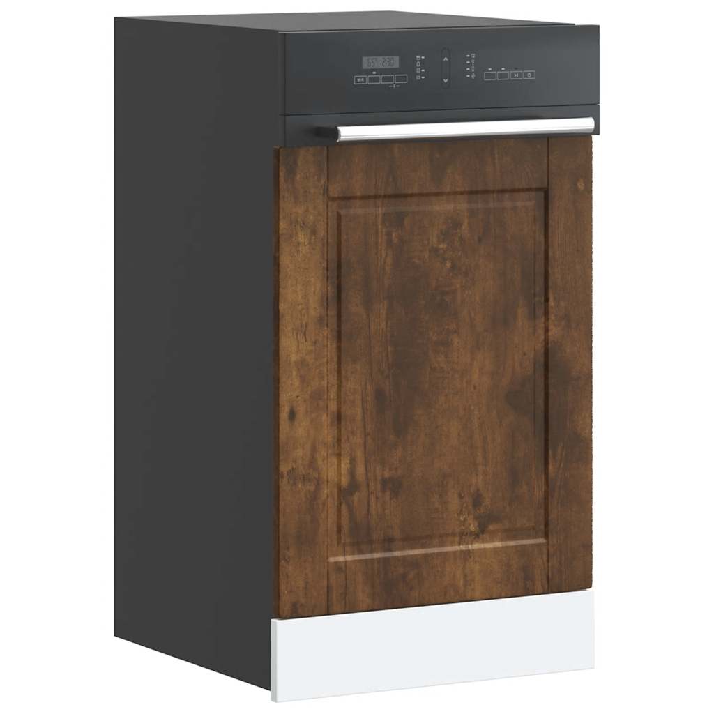 Vaatwaspaneel Porto 45x1,5x57 cm bewerkt hout gerookt eiken is nu te koop bij PeponiXL, paradijselijk wonen!