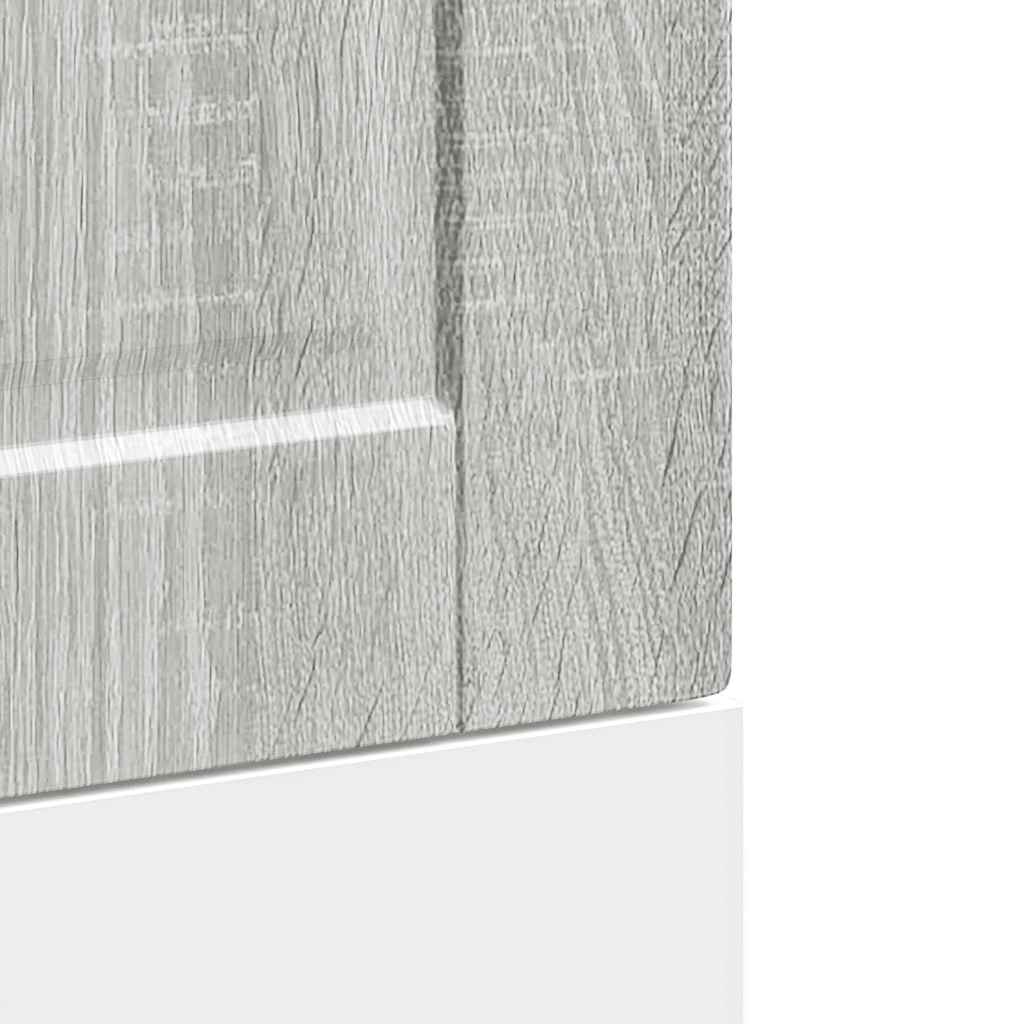 Vaatwaspaneel Porto 45x1,5x57cm bewerkt hout grijs sonoma eiken is nu te koop bij PeponiXL, paradijselijk wonen!