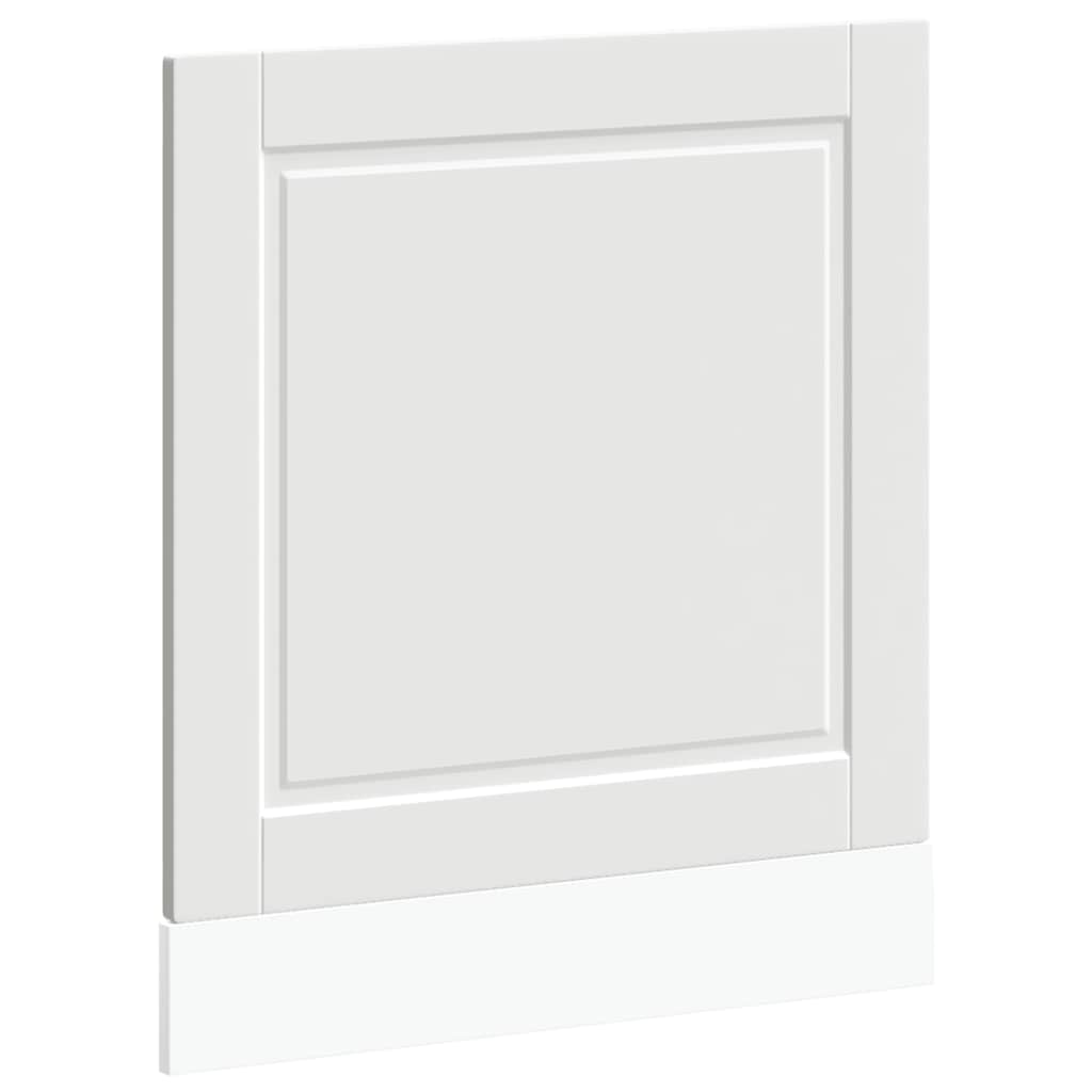 Vaatwaspaneel Porto 60x1,5x57 cm bewerkt hout wit is nu te koop bij PeponiXL, paradijselijk wonen!