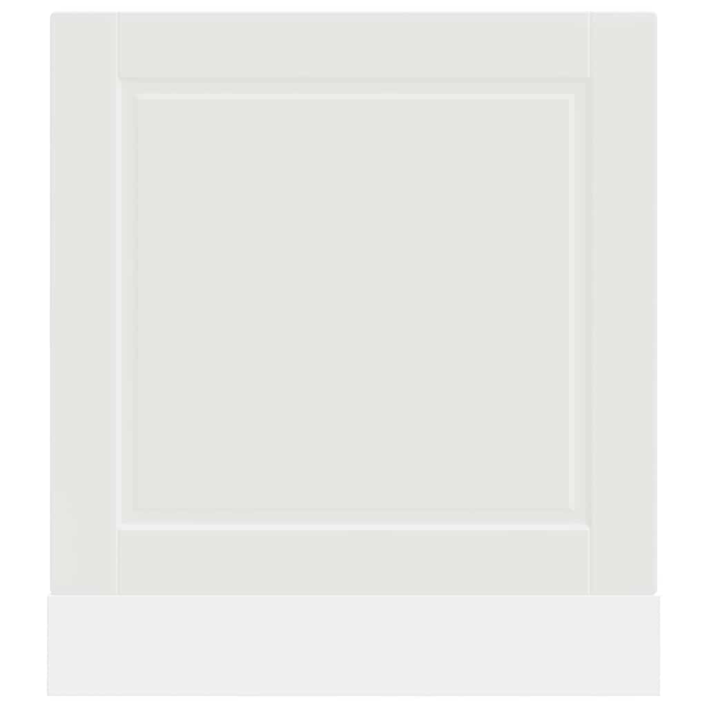 Vaatwaspaneel Porto 60x1,5x57 cm bewerkt hout wit is nu te koop bij PeponiXL, paradijselijk wonen!