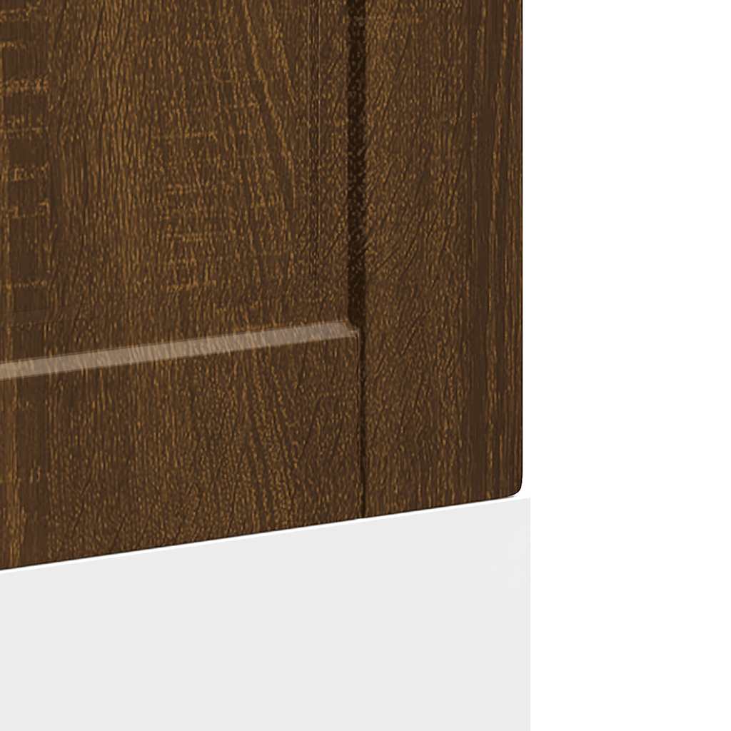 Vaatwaspaneel Porto 60x1,5x57 cm bewerkt hout bruin eikenkleur is nu te koop bij PeponiXL, paradijselijk wonen!