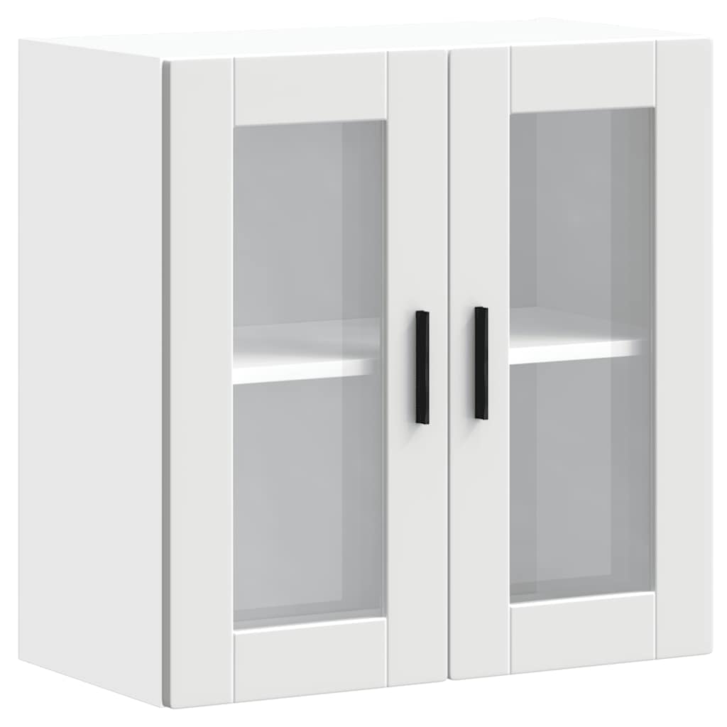 Keukenbovenkast met glazen deur Porto wit is nu te koop bij PeponiXL, paradijselijk wonen!