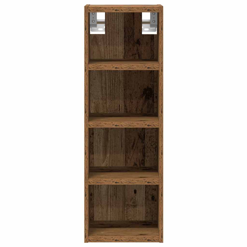 Bovenkast Riga 20x29,5x60 cm bewerkt hout oud houtkleurig is nu te koop bij PeponiXL, paradijselijk wonen!