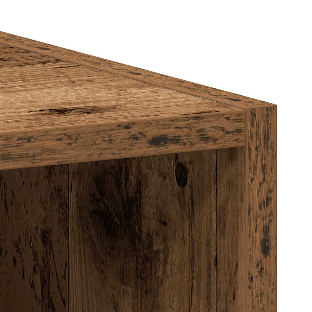 Bovenkast Riga 20x29,5x60 cm bewerkt hout oud houtkleurig is nu te koop bij PeponiXL, paradijselijk wonen!